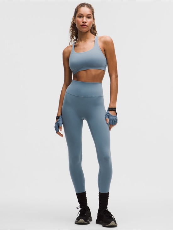 lululemon athletica Pants - Steel blue lululemon no line wunder train legging